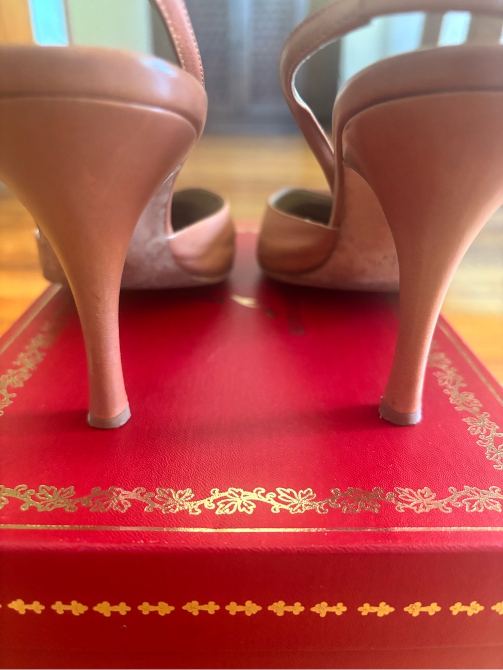 Rene Caovilla Red Cala Lilly heels 39 - Picture 5 of 8